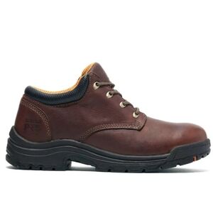 *TIMBERLAND PRO* Dark Brown, Men's, TiTAN Alloy Toe Oxford Work Shoes
